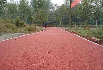 西城彩色路面沥青修补