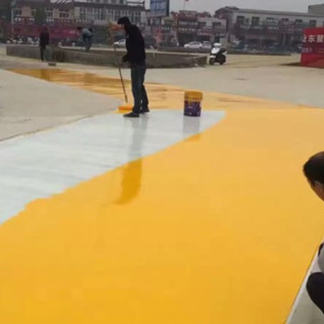 西城彩色路面喷涂翻新的使用寿命多长